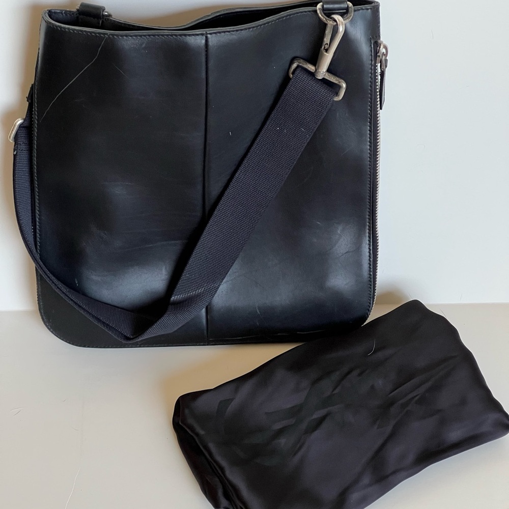 Yves Saint Laurent Vintage Black Crossbody Bag